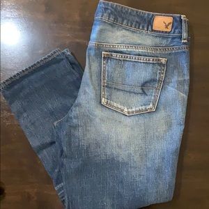 Boy cropped jeans